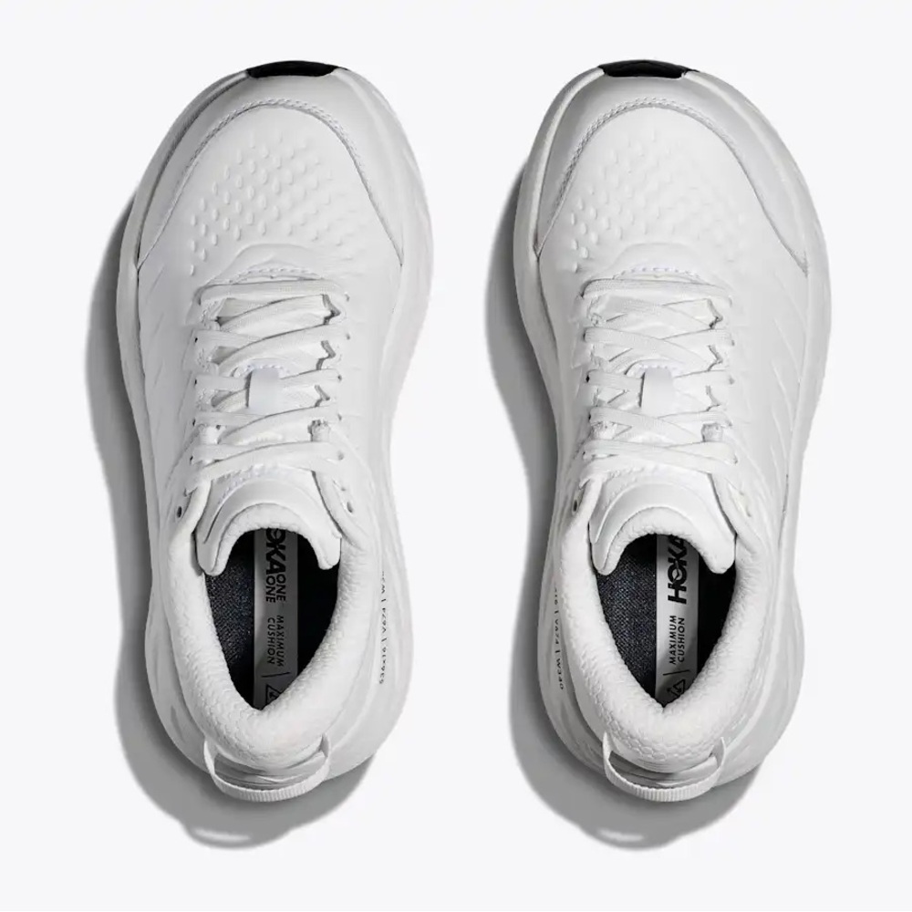 HOKA Bondi SR Sneakers – White | Women’s 7.5 Wide - Picture 6 of 8